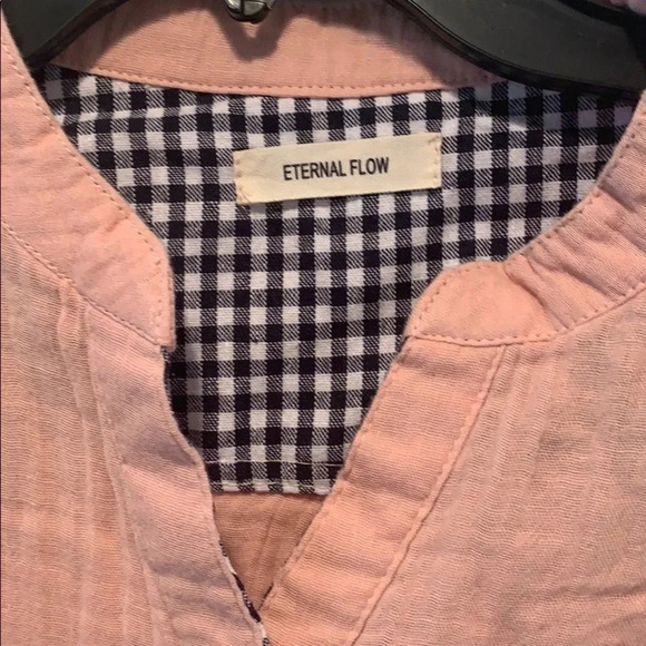 Eternal Flow Linen-look Tunic Top New - Picture 2 of 7